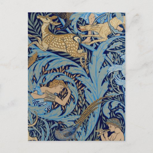 Carte Postale Dans les bois (Devant)