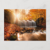 CARTE POSTALE DANS LES COULEURS DE L'AUTOMNE (Devant)