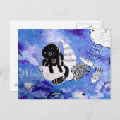 Carte Postale Dans les eaux du Rover Nile (Devant / Derrière)