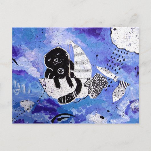 Carte Postale Dans les eaux du Rover Nile (Devant)