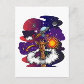 Carte Postale Dans Les Étoiles (Devant)