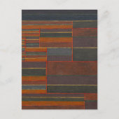 Carte Postale Dans les six seuils actuels, Paul Klee, Abstrait (Devant)