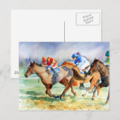 Carte Postale Dans l'exécution (Devant / Derrière)