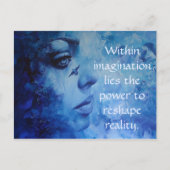 Carte Postale Dans l'imagination (Devant)