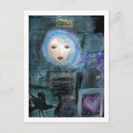 Carte Postale Dans l'obscurité (Devant)