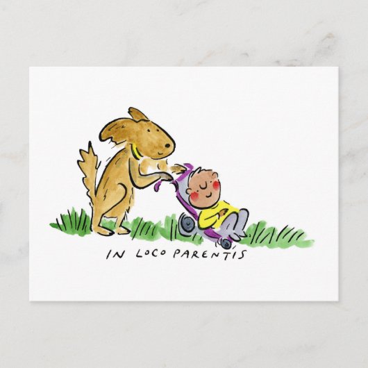 Carte Postale Dans Loco Parentis (Devant)
