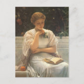 Carte Postale Dans l'Orangerie par Charles Edward Perugini (Devant)