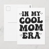 Carte Postale Dans mon ère de maman cool Groovy Funny Mother Day (Devant / Derrière)