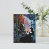 CARTE POSTALE DANS SON ROYAUME OMBRE (Debout devant)