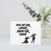 Carte Postale Dans ton attitude, sois notre femme (Debout devant)