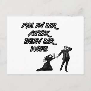 Carte Postale Dans ton attitude, sois notre femme