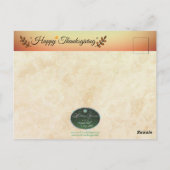 Carte postale "Dans toutes choses, rendez grâce" (Dos)