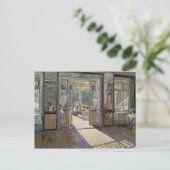 Carte Postale Dans une maison, 1913 (Debout devant)