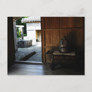 Carte Postale Dans une maison okinawaïenne