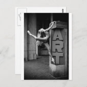 Carte Postale danse ! (Devant / Derrière)