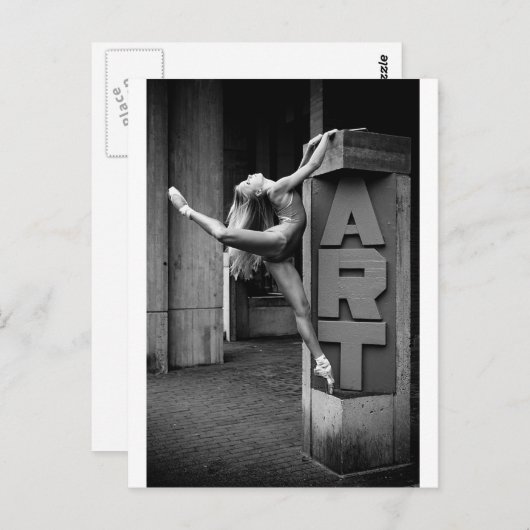 Carte Postale danse ! (Devant / Derrière)