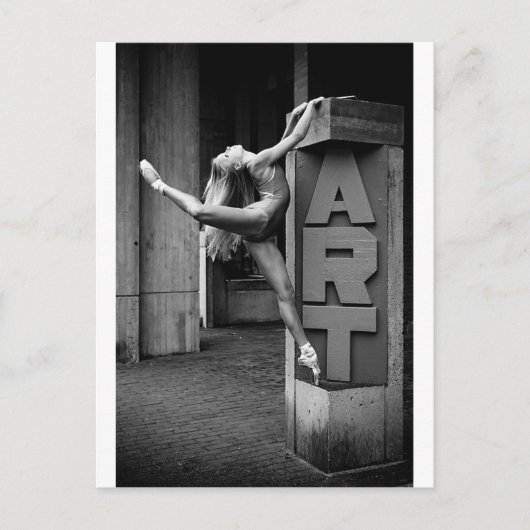 Carte Postale danse ! (Devant)