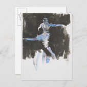 Carte Postale Danse (Devant / Derrière)