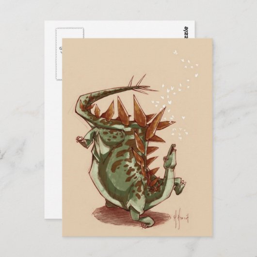 Carte Postale Danse (Devant / Derrière)