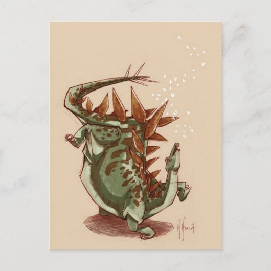 Carte Postale Danse (Devant)