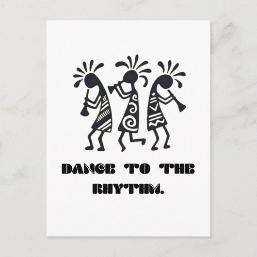 Carte Postale danse (Devant)