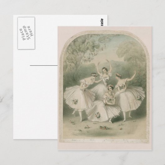 Carte postale-Danse 12 (Devant / Derrière)