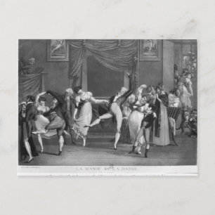 Carte Postale Danse, 1809