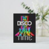 Carte Postale Danse 80s 90s Party Music Disco Retro (Debout devant)