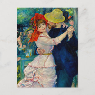 Carte Postale Danse à Bougival Pierre Renoir