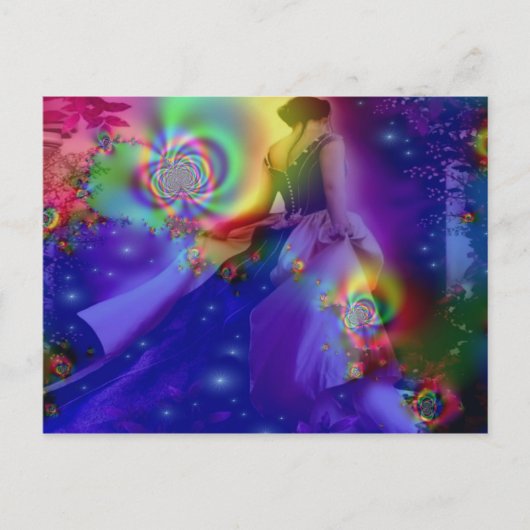 Carte Postale Danse à travers les étoiles (Devant)