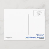 Carte Postale "Danse" Abstraite (Dos)