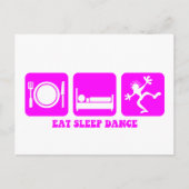 Carte Postale Danse amusante (Devant)