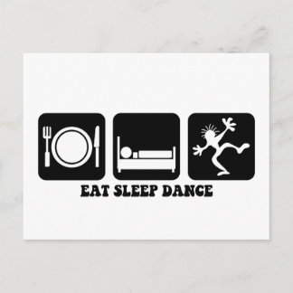 Carte Postale Danse amusante