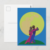 Carte Postale Danse au clair de lune (Devant / Derrière)