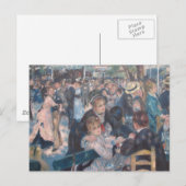 Carte Postale Danse au Moulin de la Galette (Devant / Derrière)