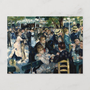 Carte Postale Danse au Moulin de la Galette par Renoir