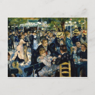 Carte Postale Danse au Moulin de la Galette par Renoir