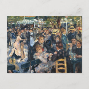 Carte Postale Danse au Moulin de la Galette par Renoir