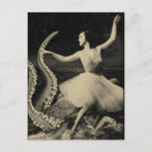Carte Postale Danse avec la pieuvre (Devant)