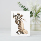 Carte postale Danse avec mort (Debout devant)