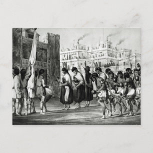 Carte Postale Danse Buffalo au Pueblo de Zuni