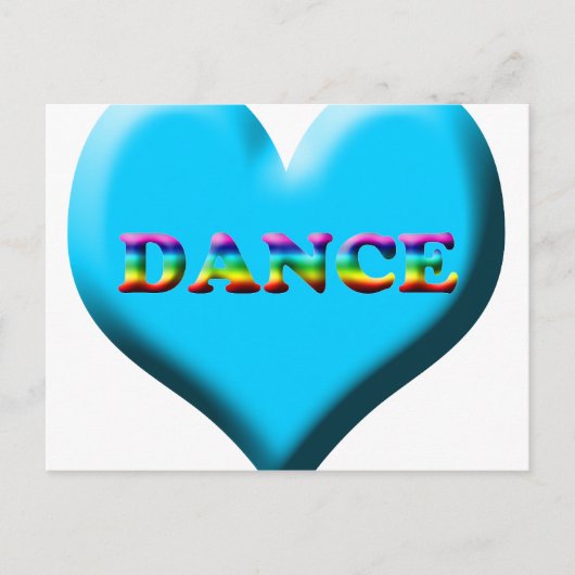 Carte Postale Danse ! Cadeaux (Devant)