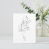 Carte Postale Danse Cello (Debout devant)
