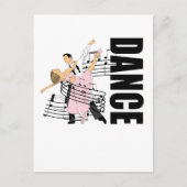 Carte Postale Danse Classique Ballroom Danse (Devant)