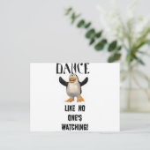 Carte Postale Danse... Comme si personne ne regardait ! (Debout devant)