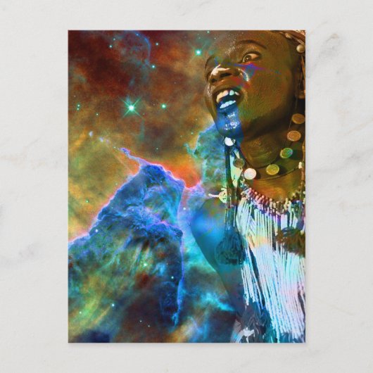 Carte Postale Danse cosmique (Devant)