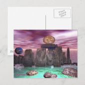 Carte Postale Danse cosmique 3 (Devant / Derrière)