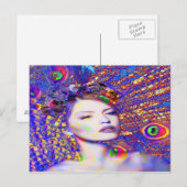 Carte Postale Danse couleur (Devant / Derrière)