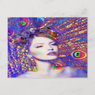 Carte Postale Danse couleur