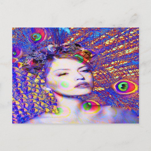 Carte Postale Danse couleur (Devant)